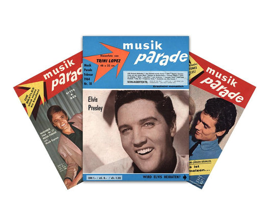 MUSIK PARADE Magazin - Alle Ausgaben von 1964 einzeln zum Download4