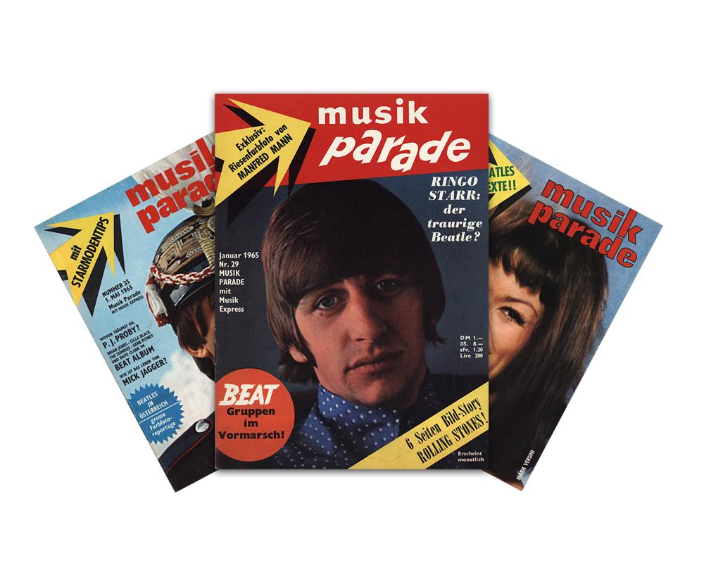 MUSIK PARADE Magazin - Alle Ausgaben von 1965 einzeln zum Download