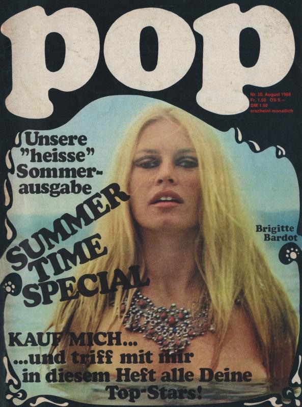 POP Magazin - Alle Ausgaben von 1968 Nr. 08