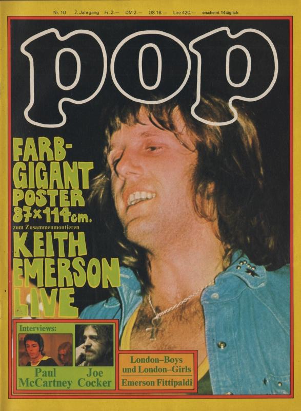 POP Magazin - Alle Ausgaben von 1972 Nr. 10