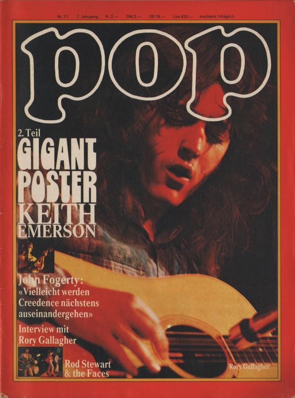 POP Magazin - Alle Ausgaben von 1972 Nr. 11