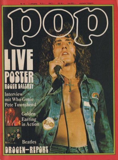 POP Magazin - Alle Ausgaben von 1972 Nr. 12