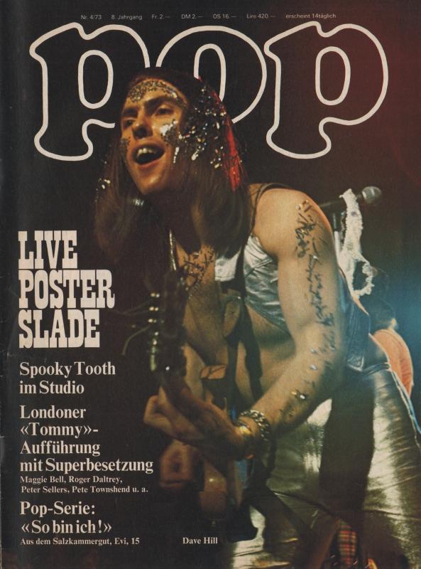 POP Magazin - Alle Ausgaben von 1973 Nr. 04