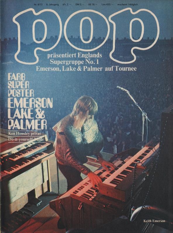 POP Magazin - Alle Ausgaben von 1973 Nr. 08