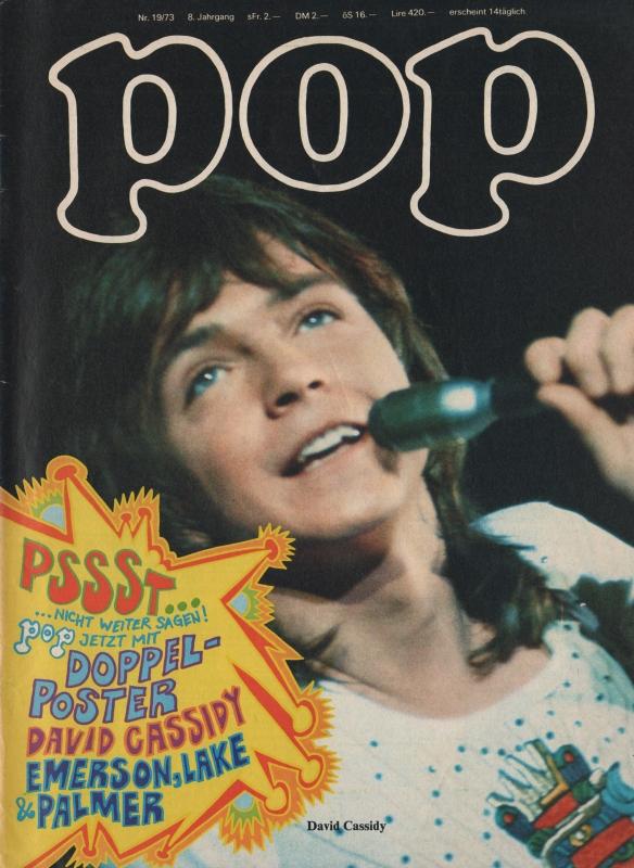 POP Magazin - Alle Ausgaben von 1973 Nr. 19