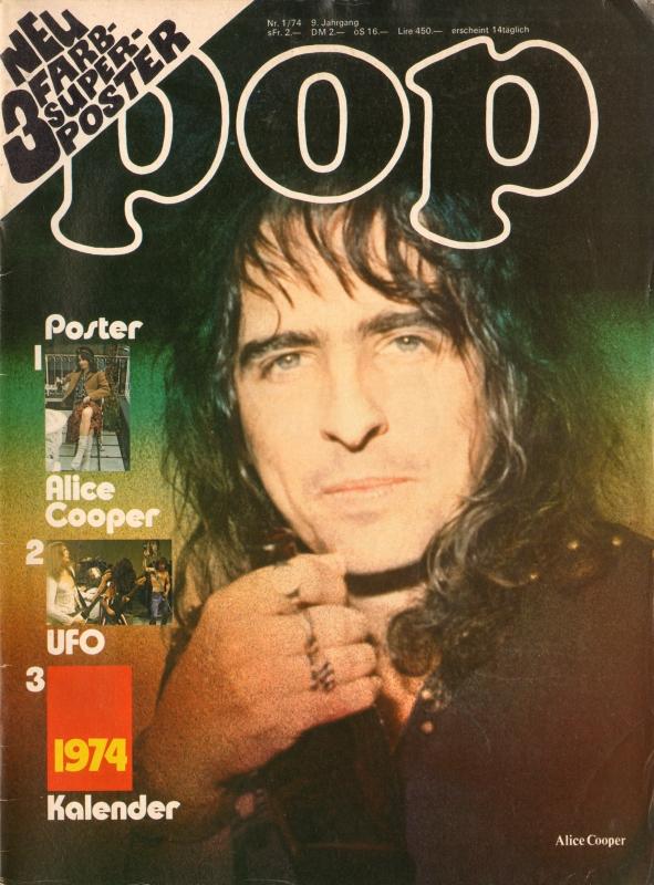 POP Magazin - Alle Ausgaben von 1974 Nr. 01