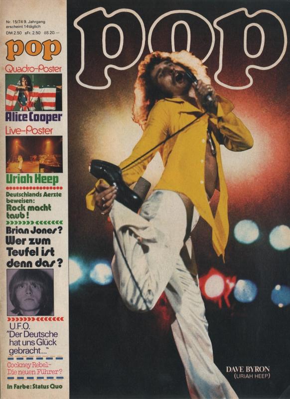 POP Magazin - Alle Ausgaben von 1974 Nr. 15