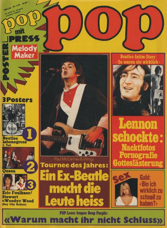 POP Magazin - Alle Ausgaben von 1975 Nr. 23