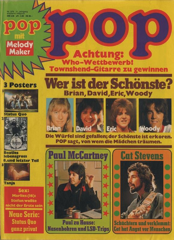 POP Magazin - Alle Ausgaben von 1976 Nr. 03