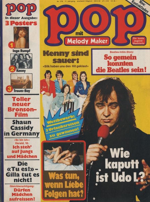 POP Magazin - Alle Ausgaben von 1976 Nr. 07