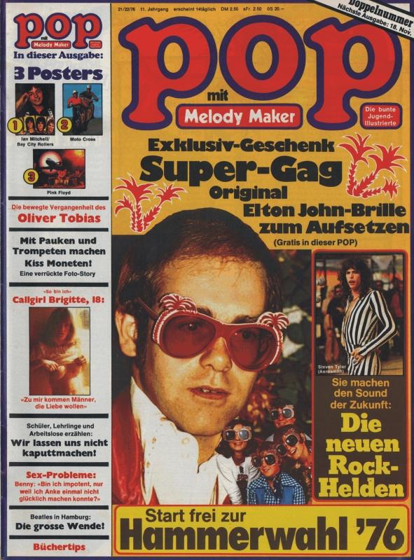 POP Magazin - Alle Ausgaben von 1976 Nr. 21-22