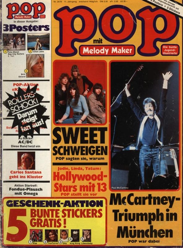 POP Magazin - Alle Ausgaben von 1976 Nr. 24