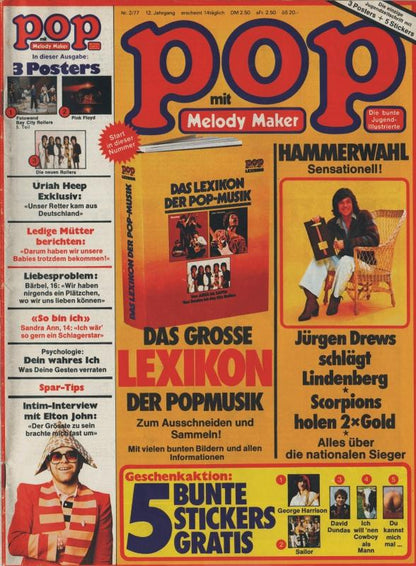 POP Magazin - Alle Ausgaben von 1977 Nr. 02