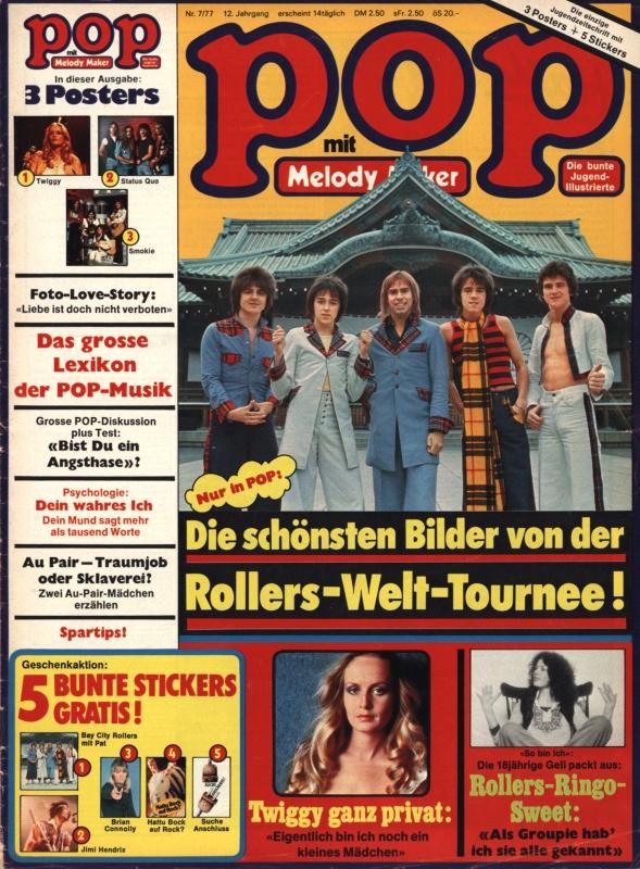 POP Magazin - Alle Ausgaben von 1977 Nr. 07