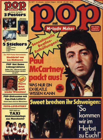 POP Magazin - Alle Ausgaben von 1977 Nr. 16