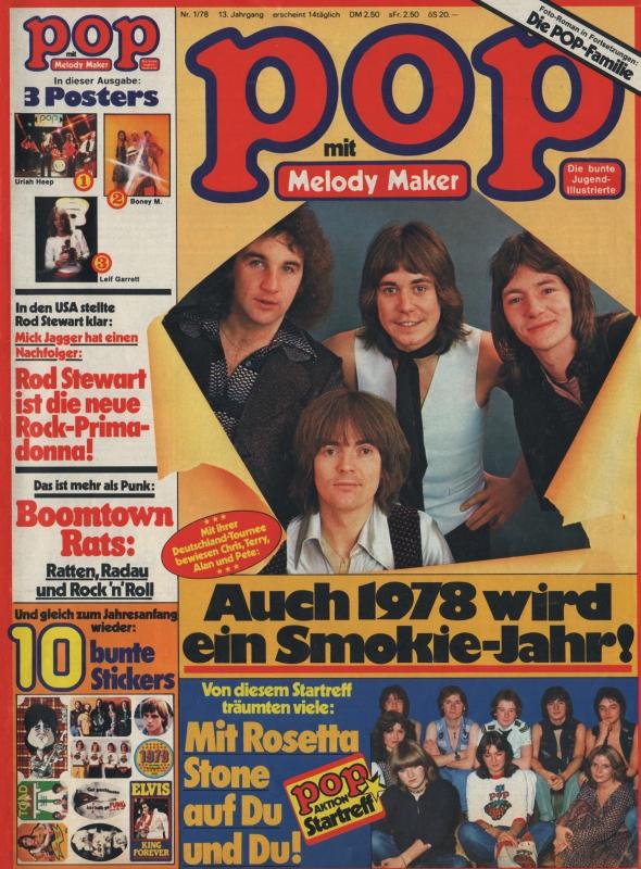 POP Magazin - Alle Ausgaben von 1978 Nr. 01