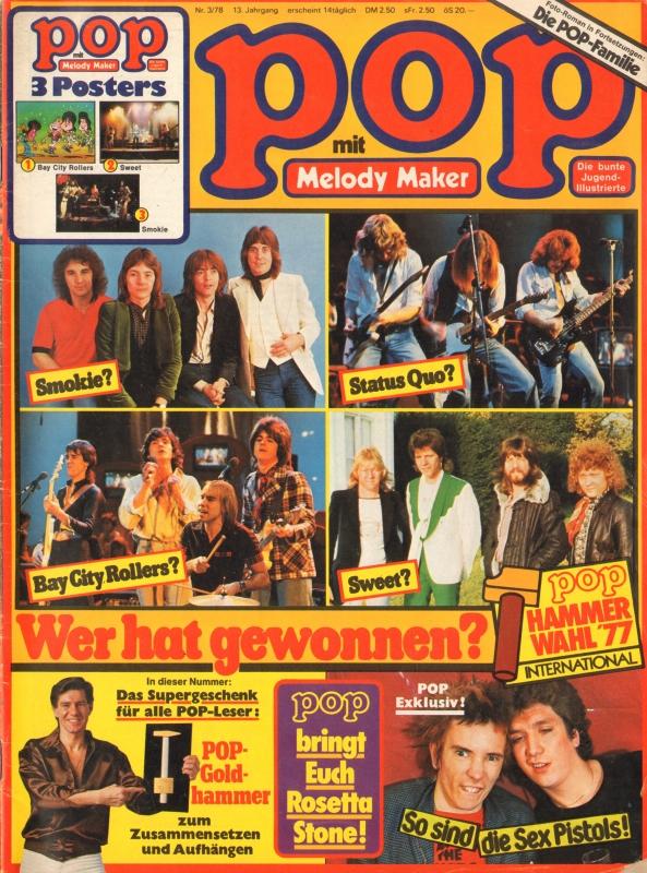 POP Magazin - Alle Ausgaben von 1978 Nr. 03