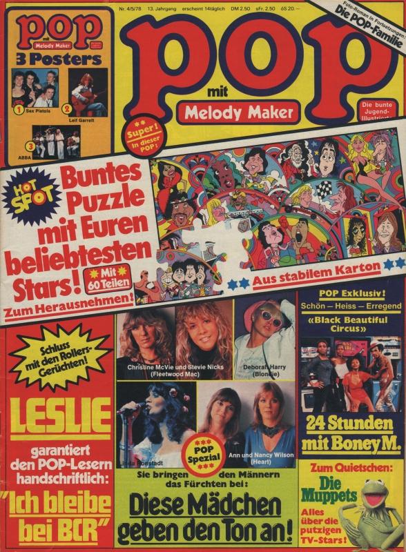 POP Magazin - Alle Ausgaben von 1978 Nr. 04/05