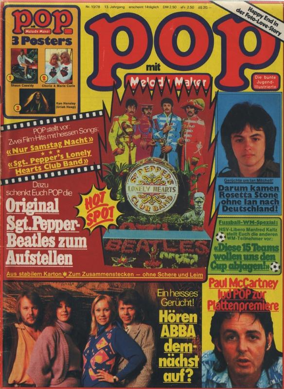 POP Magazin - Alle Ausgaben von 1978 Nr. 10