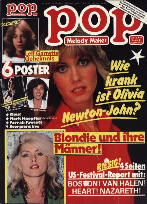 POP Magazin - Alle Ausgaben von 1979 Nr. 16