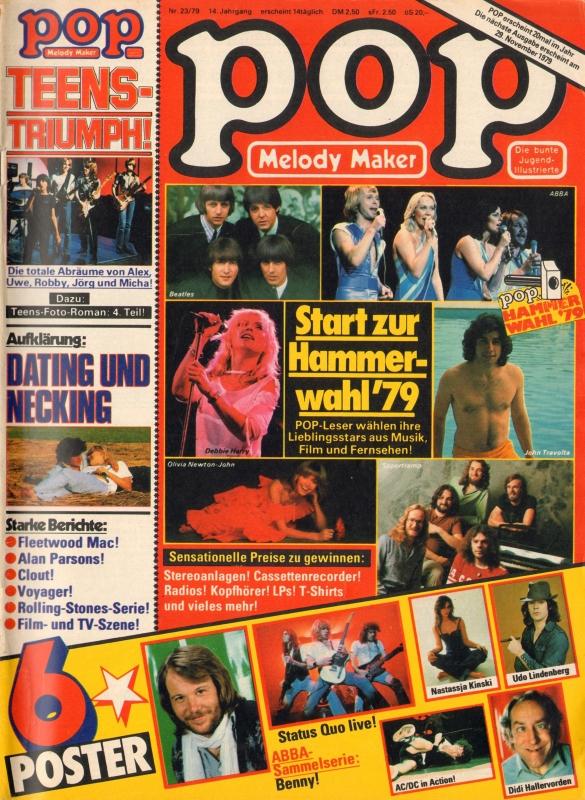POP Magazin - Alle Ausgaben von 1979 Nr. 23