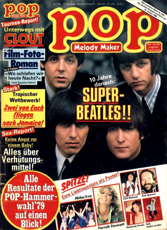 POP Magazin - Alle Ausgaben von 1980 Nr. 01