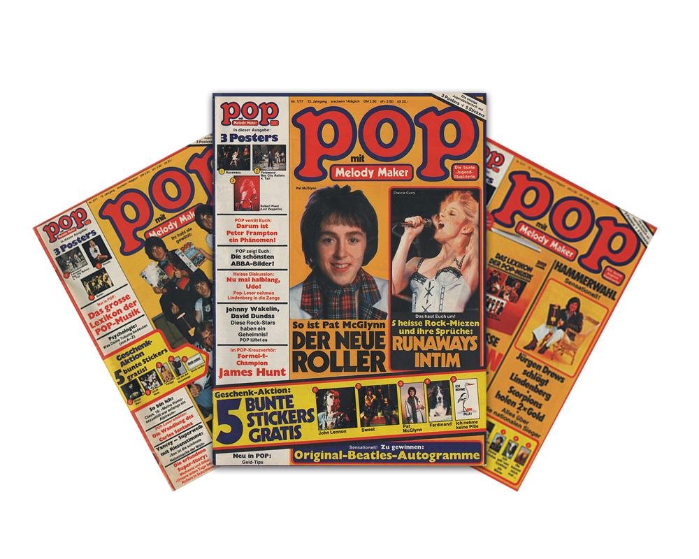 POP Magazin - Alle Ausgaben von 1977 einzeln zum Download