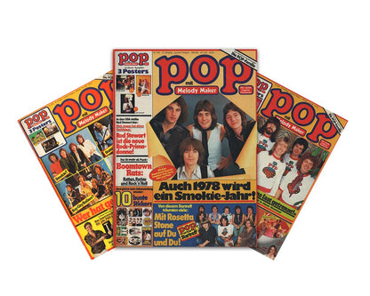 POP Magazin - Alle Ausgaben von 1978 einzeln zum Download