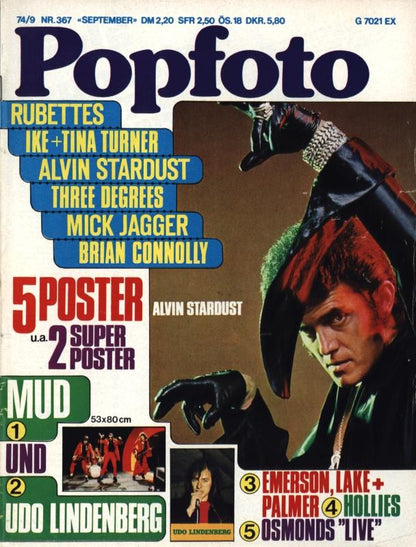 POPFOTO Magazin - Alle Ausgaben von 1974 Nr. 09