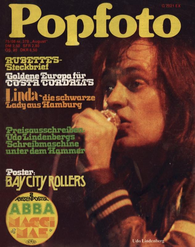 POPFOTO Magazin - Alle Ausgaben von 1975 Nr. 08