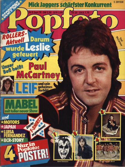 POPFOTO Magazin - Alle Ausgaben von 1978 Nr. 09